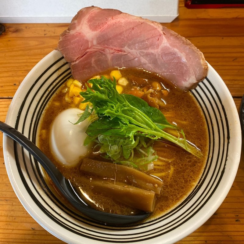 味噌らーめん(極麺 青二犀 （ゴクメン アオニサイ）)