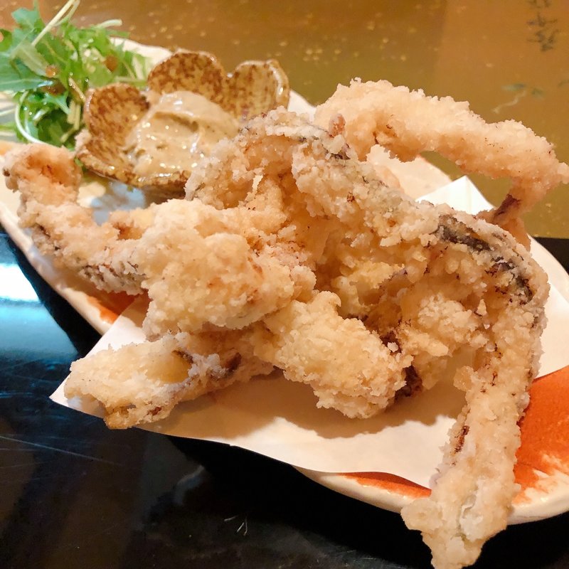 穴子の唐揚げ(炉端・おでん　あかし亭　本家)