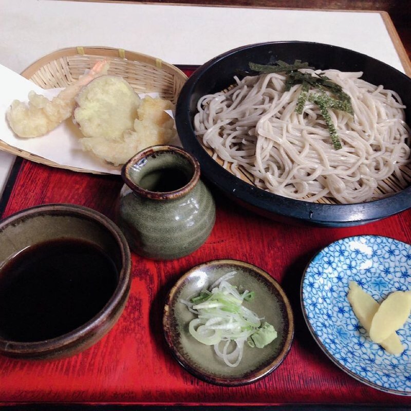 天ざる蕎麦(かめや)