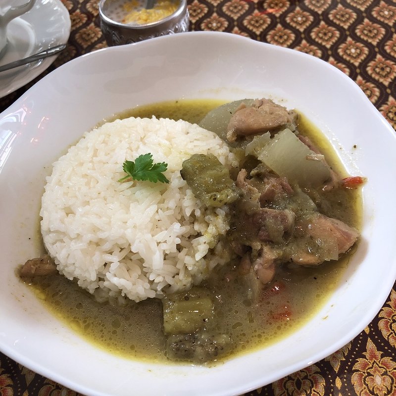 グリーンカレー(クンシャーン タイレストラン)