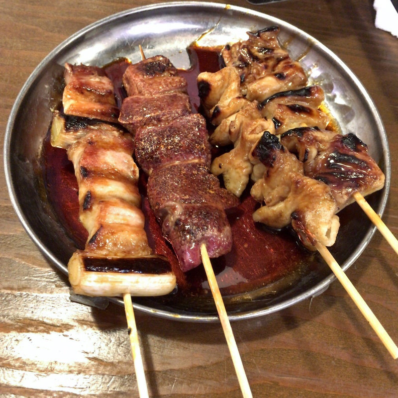 豚バラ串(筑前屋 稲田堤店)