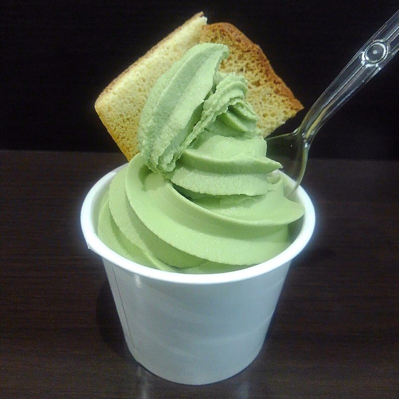 抹茶ソフトクリーム(ブランドール )