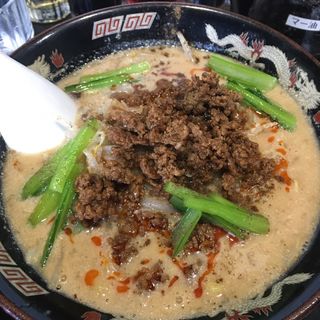 ゴマ味噌坦々麺(北海道ラーメン みそ熊 築地店)