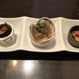 珍味3種(九頭龍蕎麦 本店)