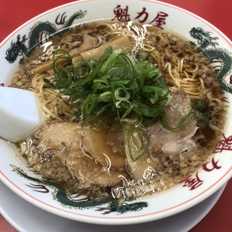 特製醤油　ラーメン（並）(京都北白川ラーメン魁力屋 武蔵村山店)