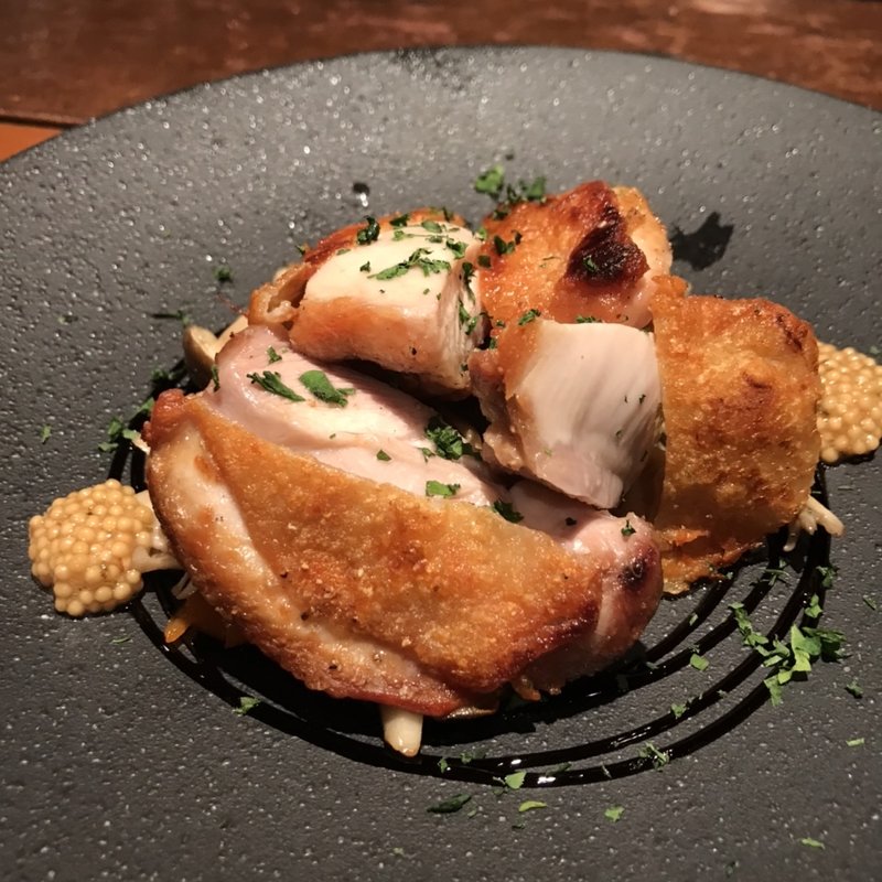 但馬産若鶏のソテー(イタリアンダイニング ペスカ なんば店)