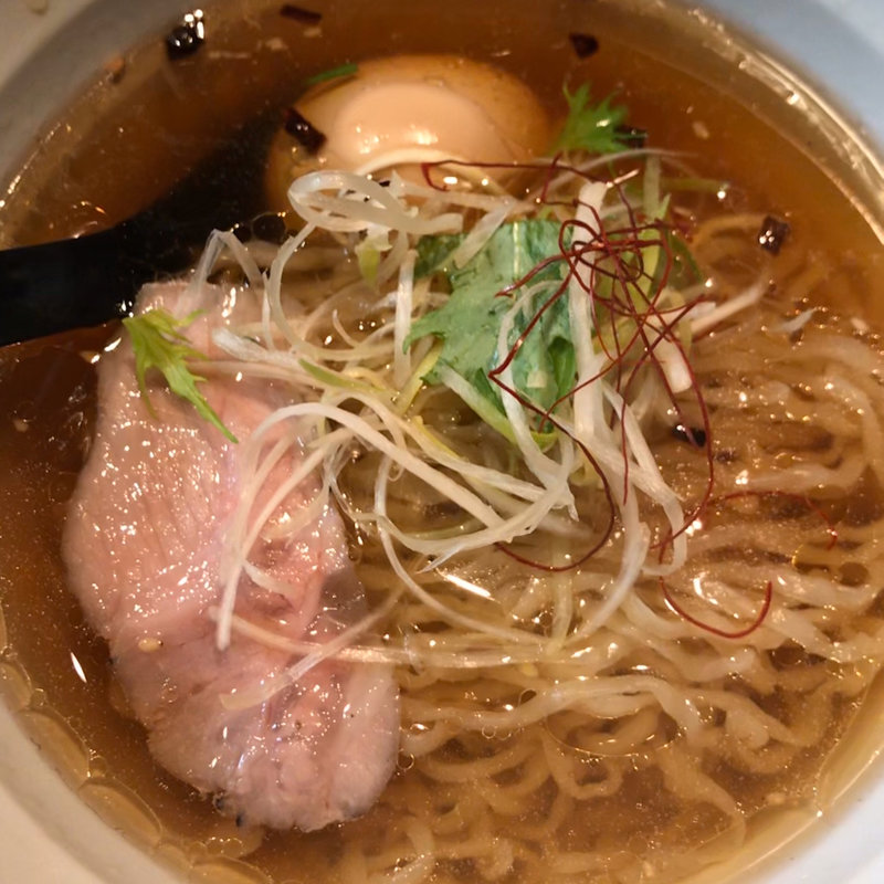 琥珀醤油チャーシュー味玉(天雷軒 神谷町店 )