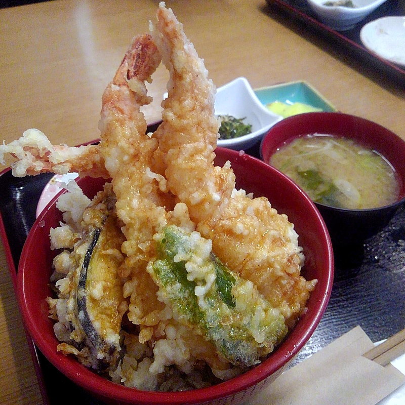 海老天丼(食飲笑 うたつがね)