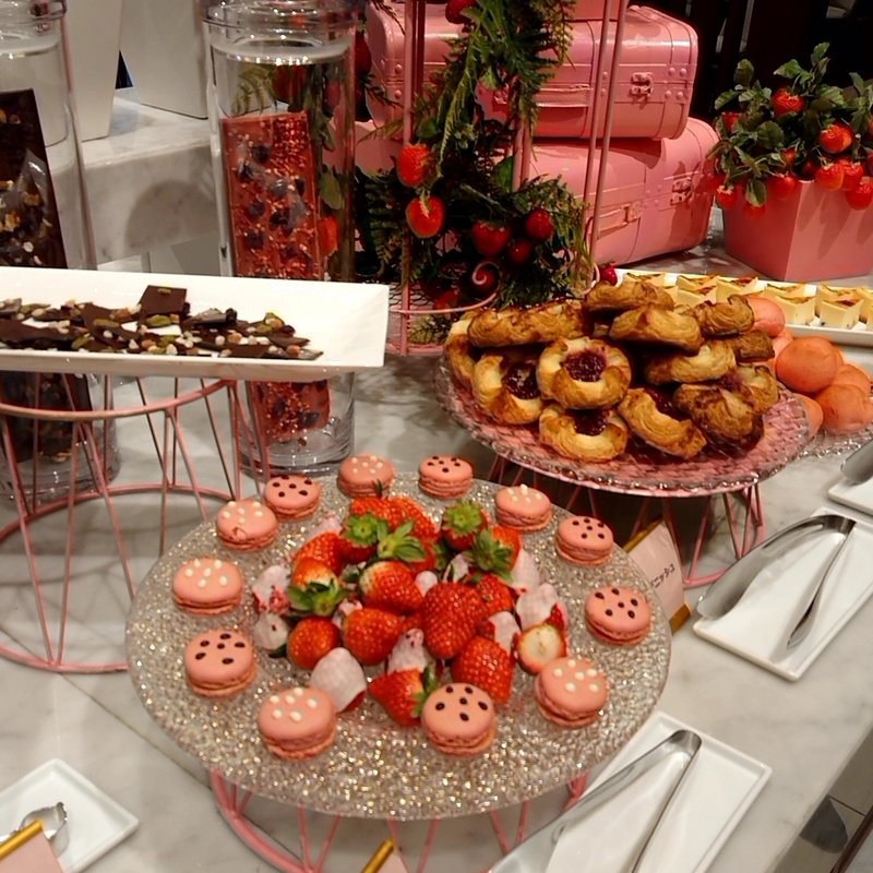 ストロベリー スイーツ ビュッフェ(オールデイダイニング 樹林)