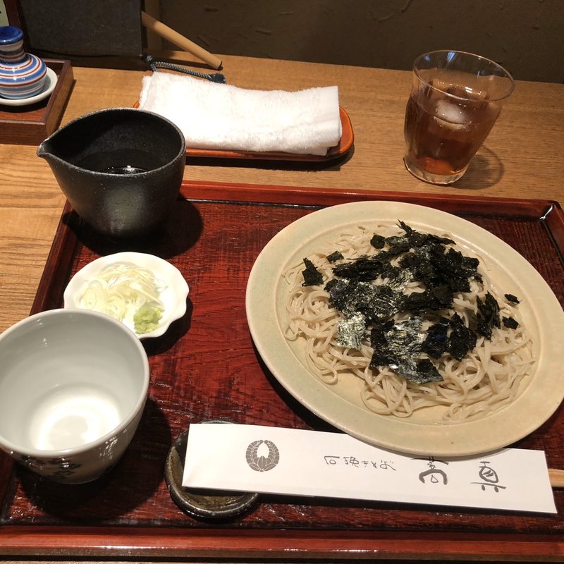 ざるそば(石挽きそば 蕎真)