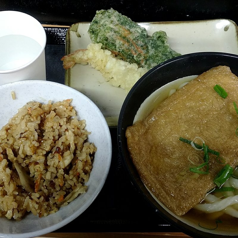 きつねうどん(いぶきうどん)