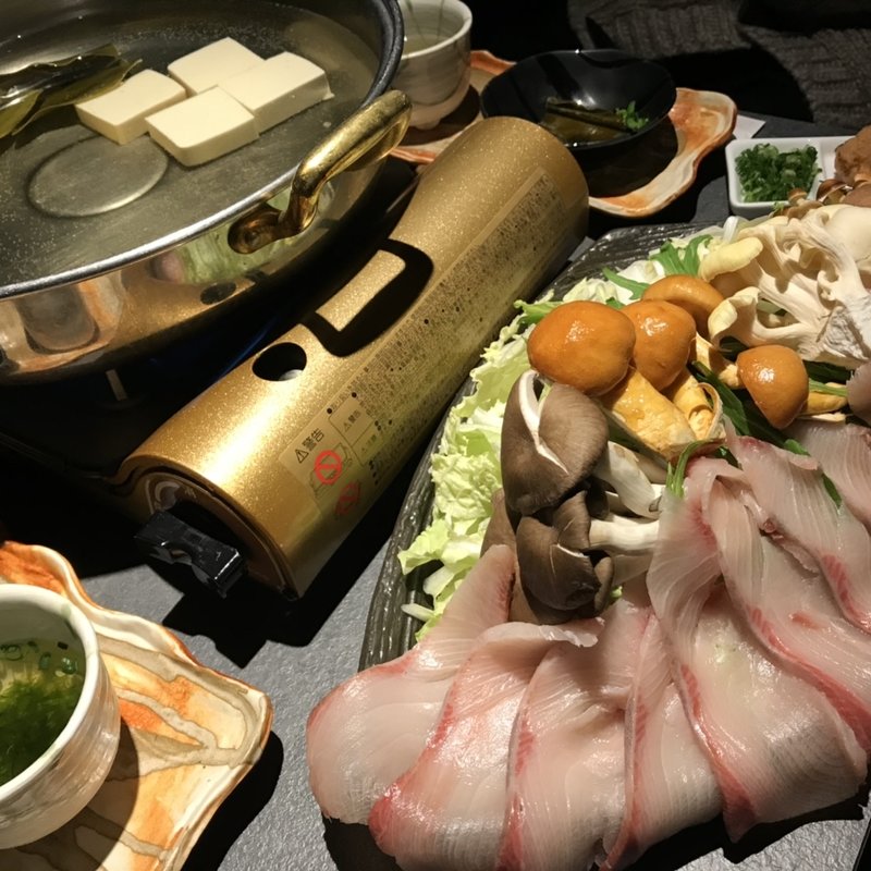 寒ぶりのしゃぶしゃぶ鍋(WA-DINNER き （ワダイナー・キ）)