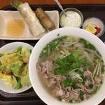 ランチＢセット しゃぶしゃぶ牛肉のフォー フォーボー(チャオハノイ )