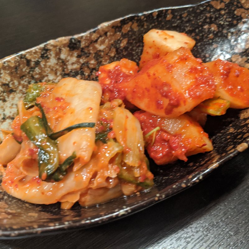 キムチ盛合せ(焼肉　乃助)