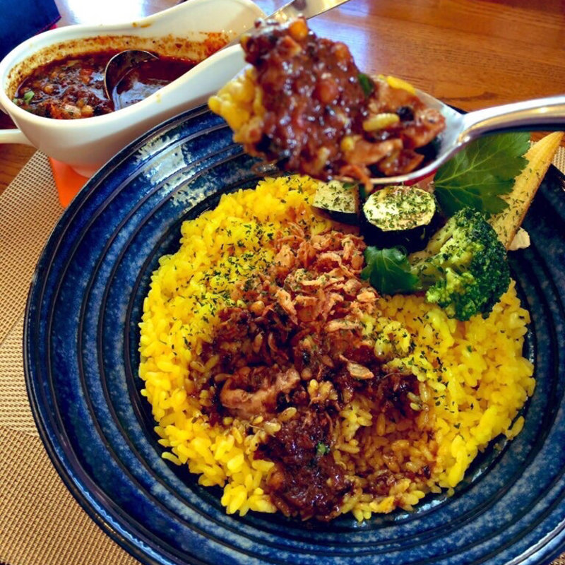 日替わりカレー(町田 最後に炒める第３のカレーマウンテン)