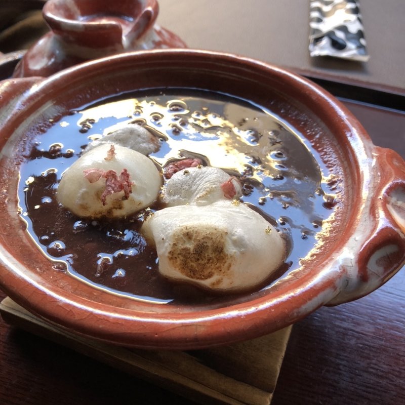 善哉セット(廚菓子くろぎ （クリヤカシクロギ）)