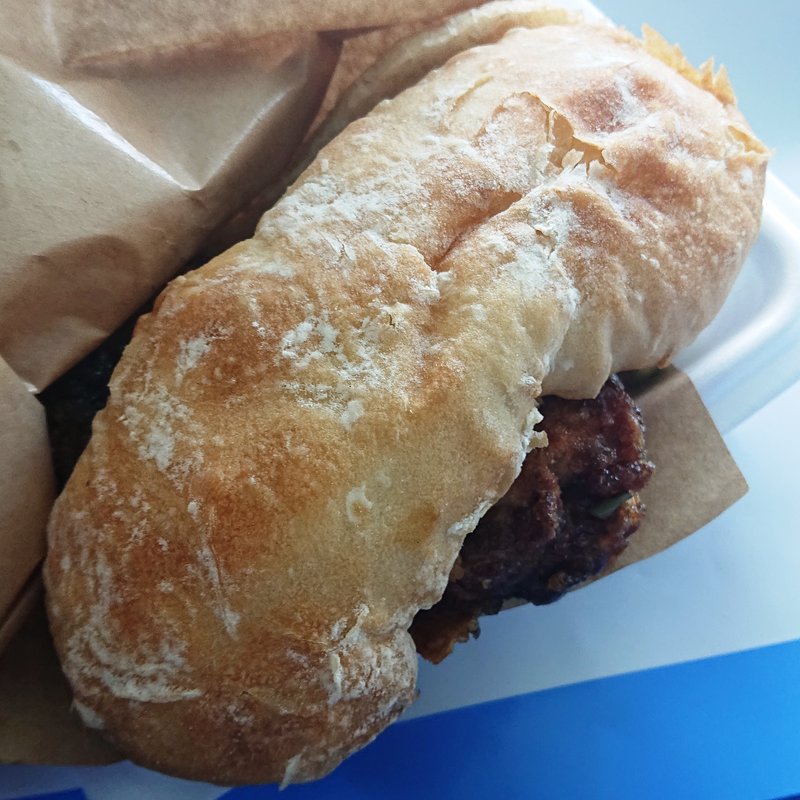 もりやんバーガー(ヤマハスタジアム )