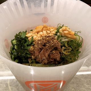 汁なし牛とろシビレ担々麺(JikaseiMensho渋谷パルコ店)