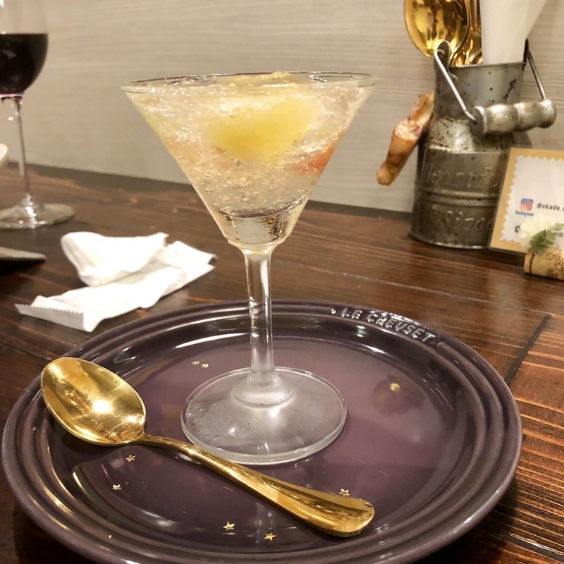 白ぶどうとあまくさ晩柑のジュレ(Dining&Cafe Sweets Okada)