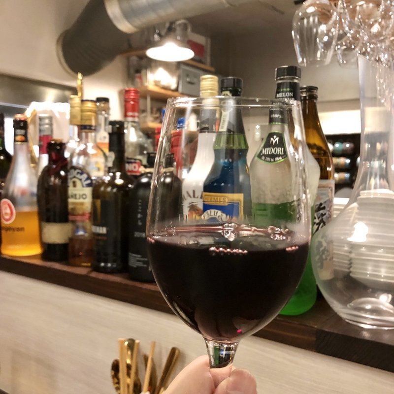 赤ワイン(Dining&Cafe Sweets Okada)
