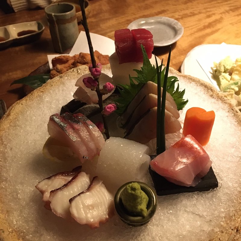 刺身盛り合わせ(九つ井 本店)