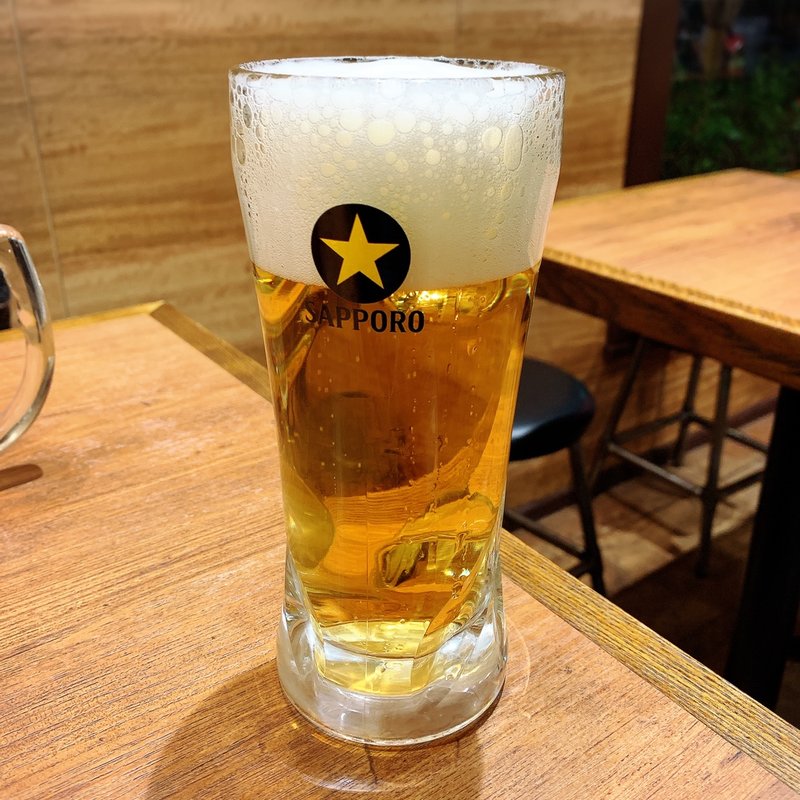 生ビール(ラーメン凪 BUTAO 渋谷店)