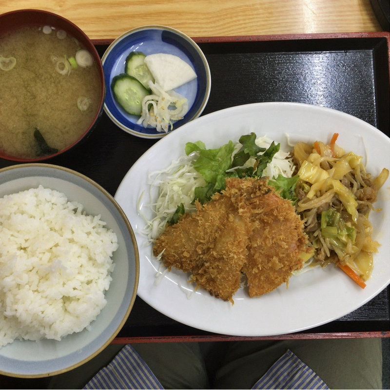 アジフライ定食(味のふたば)