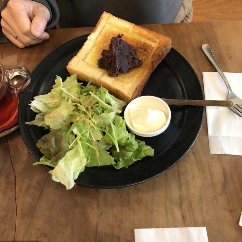 小倉トーストセット(フジヤコーヒー supports by 横森珈琲)