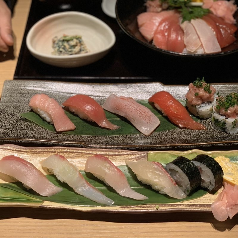 近大寿司ランチ　特上(近畿大学水産研究所 銀座店)