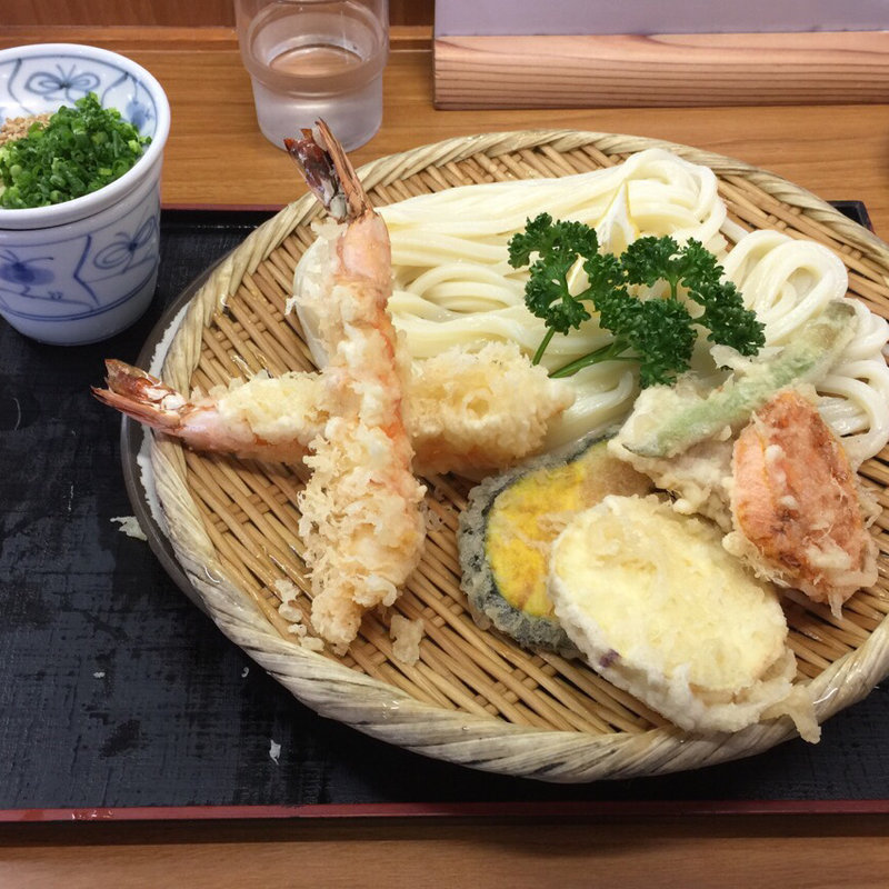 天ぷらうどん(手打うどん　源内 （てうちうどん　げんない）)