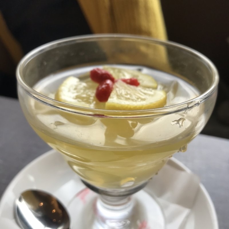 檸檬ゼリー(鼎泰豐 なんばダイニングメゾン店)