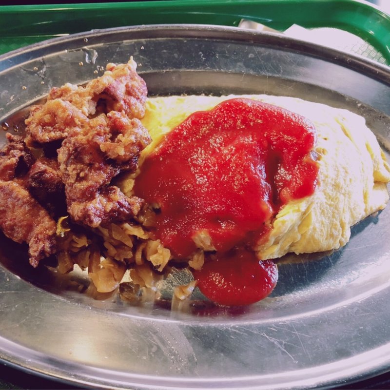 チャイニーズチキンオムライス(ラッキーピエロ 函館駅前店 （LUCKY PIERROT）)