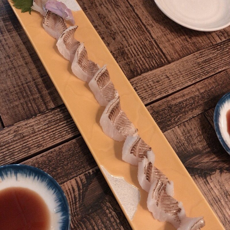 アナゴの炙り刺(小池商店)