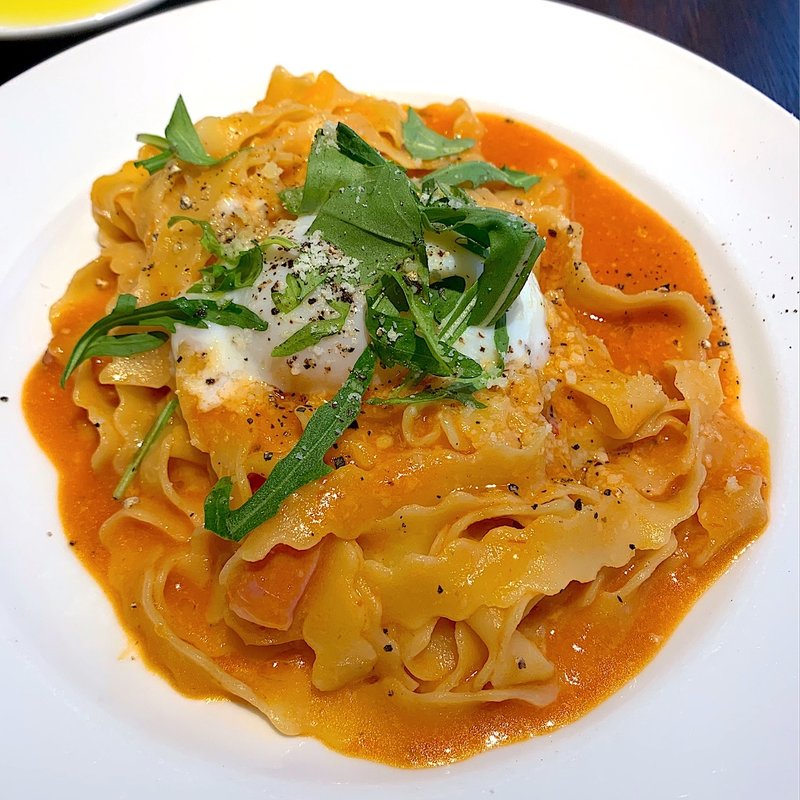 本日の自家製生パスタ(ARENA ROSSA)