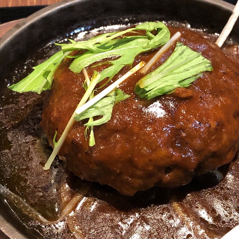 ハンバーグランチ(焼肉 黄金の牛 上尾店 )