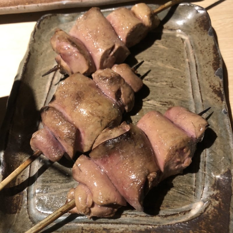 白肝(焼き鳥 梵ろ （ヤキトリ ボンロ）)