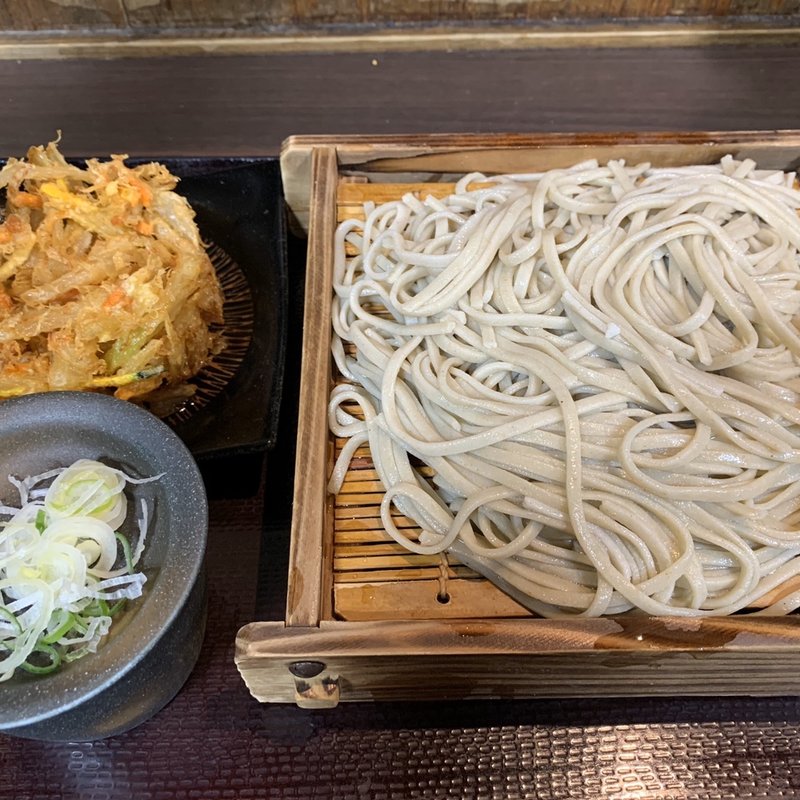 大もりそば&かき揚げ(嵯峨谷 歌舞伎町店 （サガタニ）)