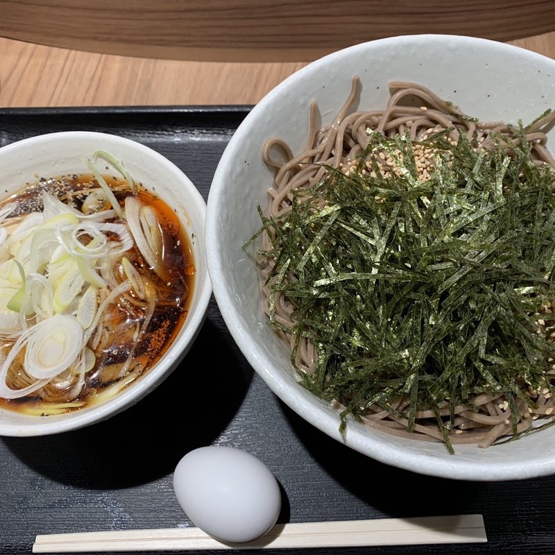 冷かけ味玉鶏そば(そば 俺のだし GINZA5 （【旧店名】俺のそば）)