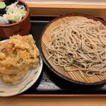 かき揚げ&もり蕎麦(かのや 新宿西口店 )