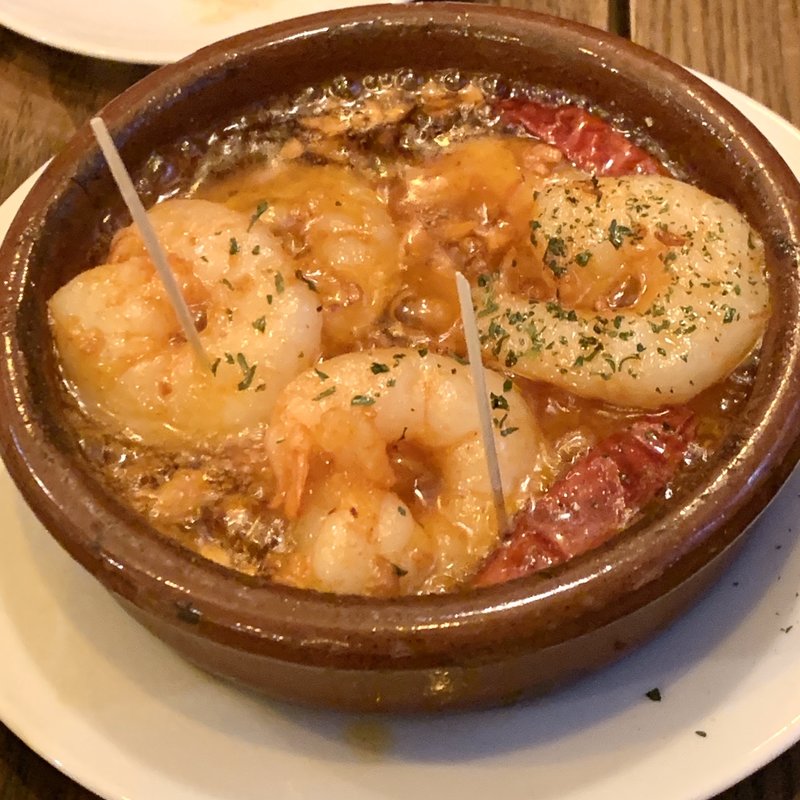 本日のアヒージョ(東京ロビン )