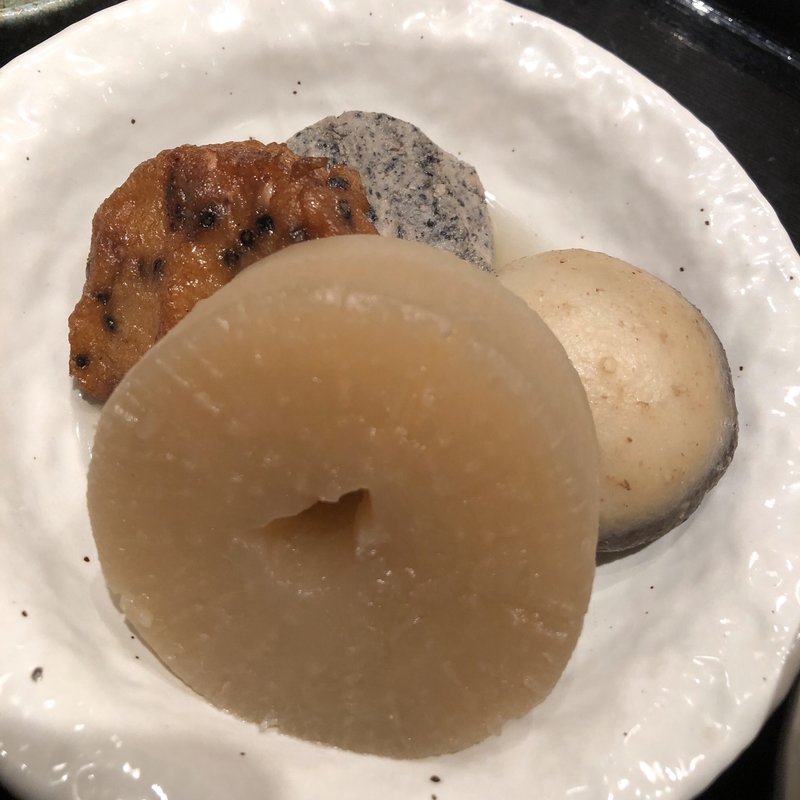 おでん盛り合わせ(こなから 新丸ビル店)