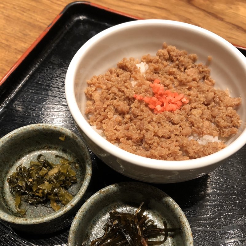 そぼろご飯(こなから 新丸ビル店)