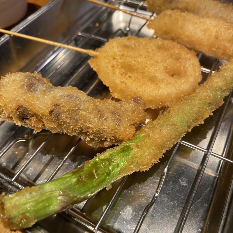 串カツ盛り合わせ(じゃんじゃん 難波店)