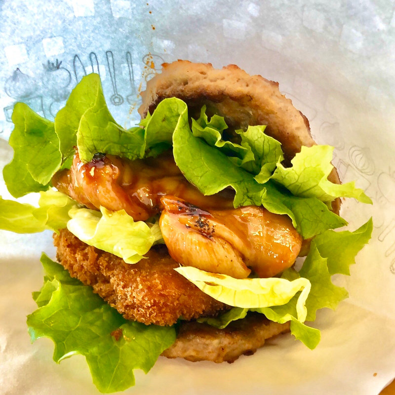 にくカツにくバーガー(モスバーガー 大和郡山店 )