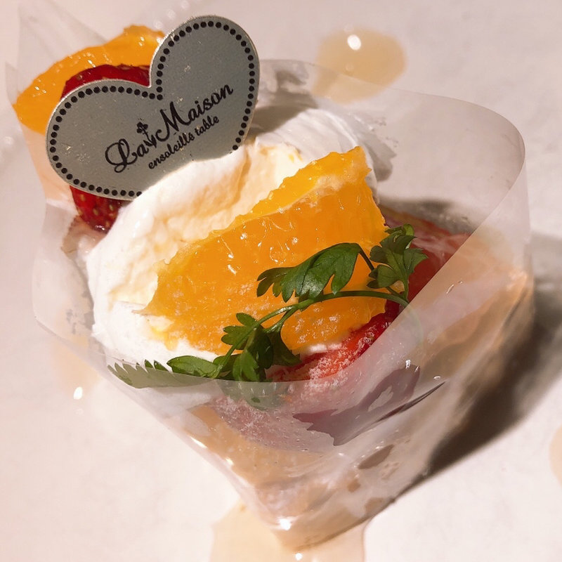 あまおうと不知火の彩りフルーツタルト(ラ・メゾン アンソレイユターブル ルミネ新宿店 （La Maison ensoleille table）)