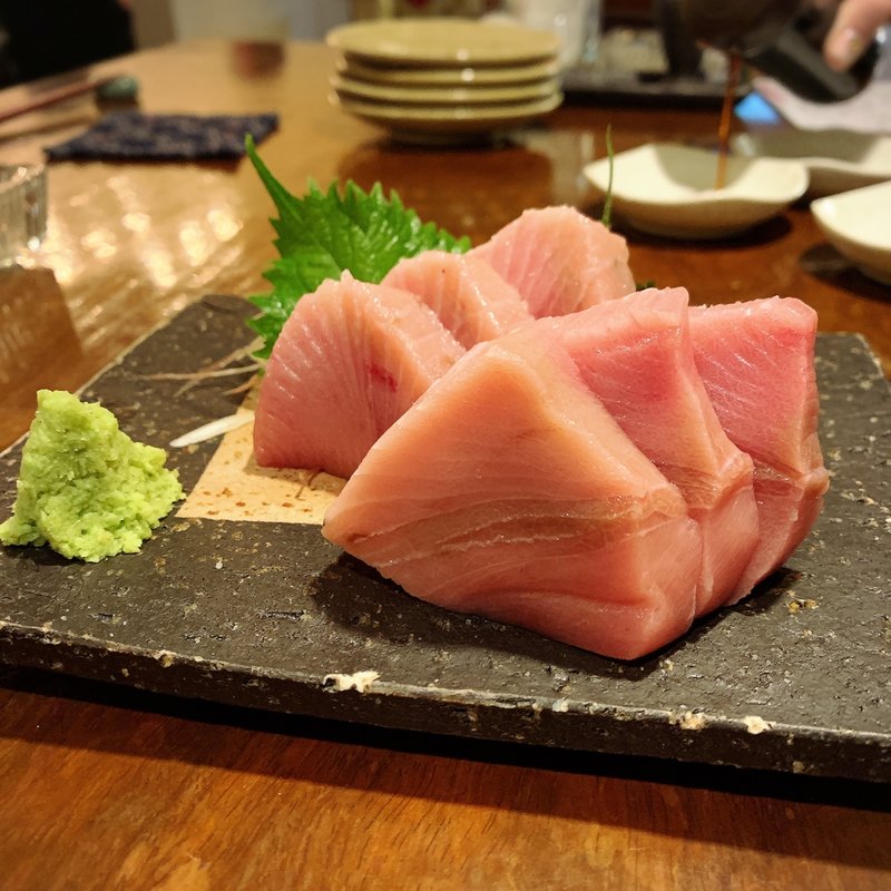 本まぐろの刺身(久吉)