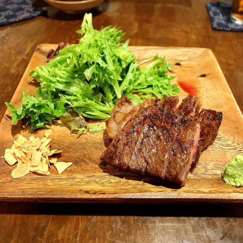 和牛肩ロースステーキ(久吉)