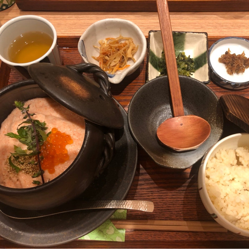 とろろ明太大葉のソース(定食)(東京たらこスパゲティ)