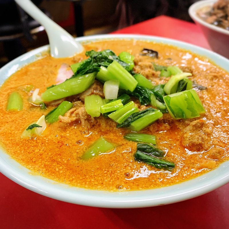 坦々麺(東京築地やよい麺)