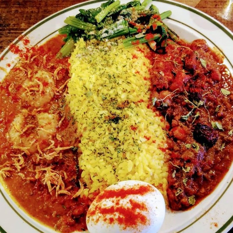 2種あいがけ(スパイスカレー ケーディースミス （SPICE CURRY K.D SMITH）)